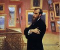portrait de Pavel tretyakov fondateur de la galerie tretyakov 1901 Ilya Repin